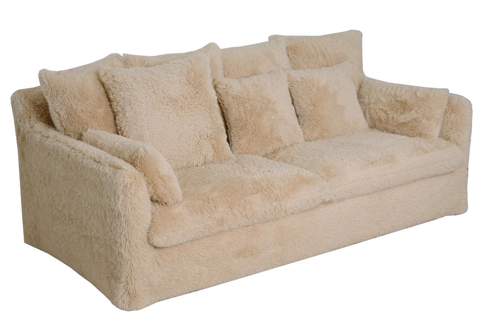 Sofa YETI 200cm 3-seater removable cover champagne beige