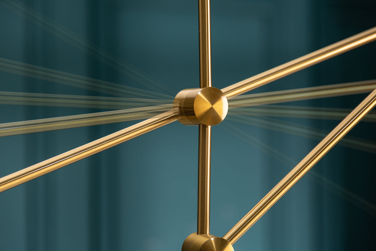 Pendant lamp VARIATION adjustable metal gold