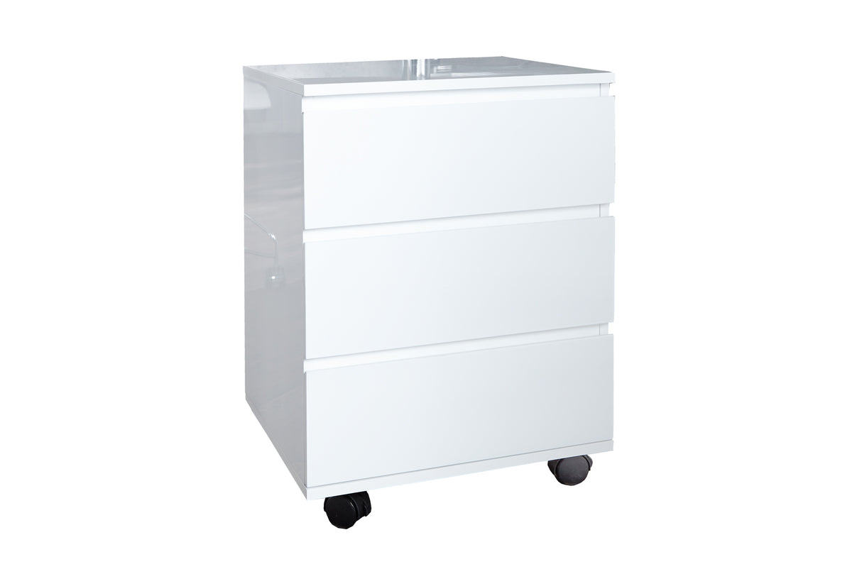 Mobile office pedestal BIG DEAL white