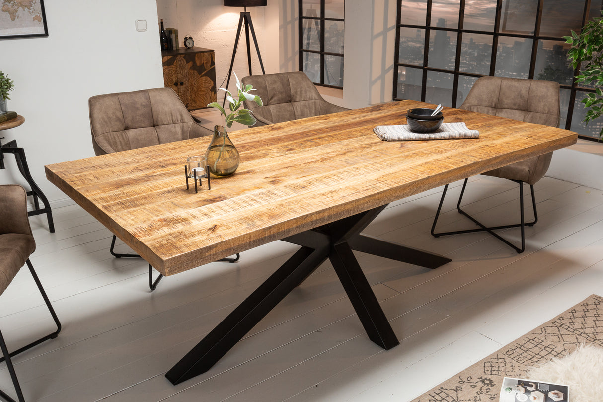 Dining table GALAXIE 180cm mango wood natural