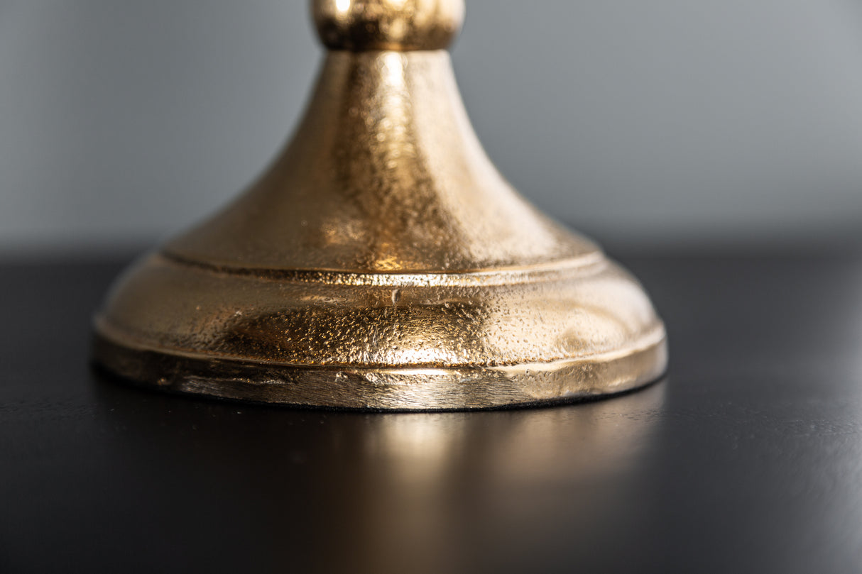 Candleholder MODERN BAROCK 40cm 5-armed gold