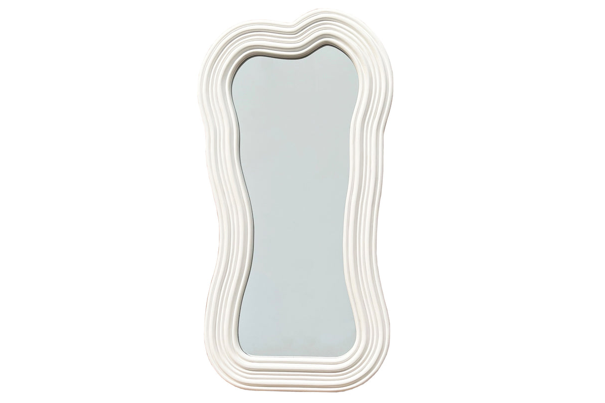 Wall mirror ALICE II 100cm white