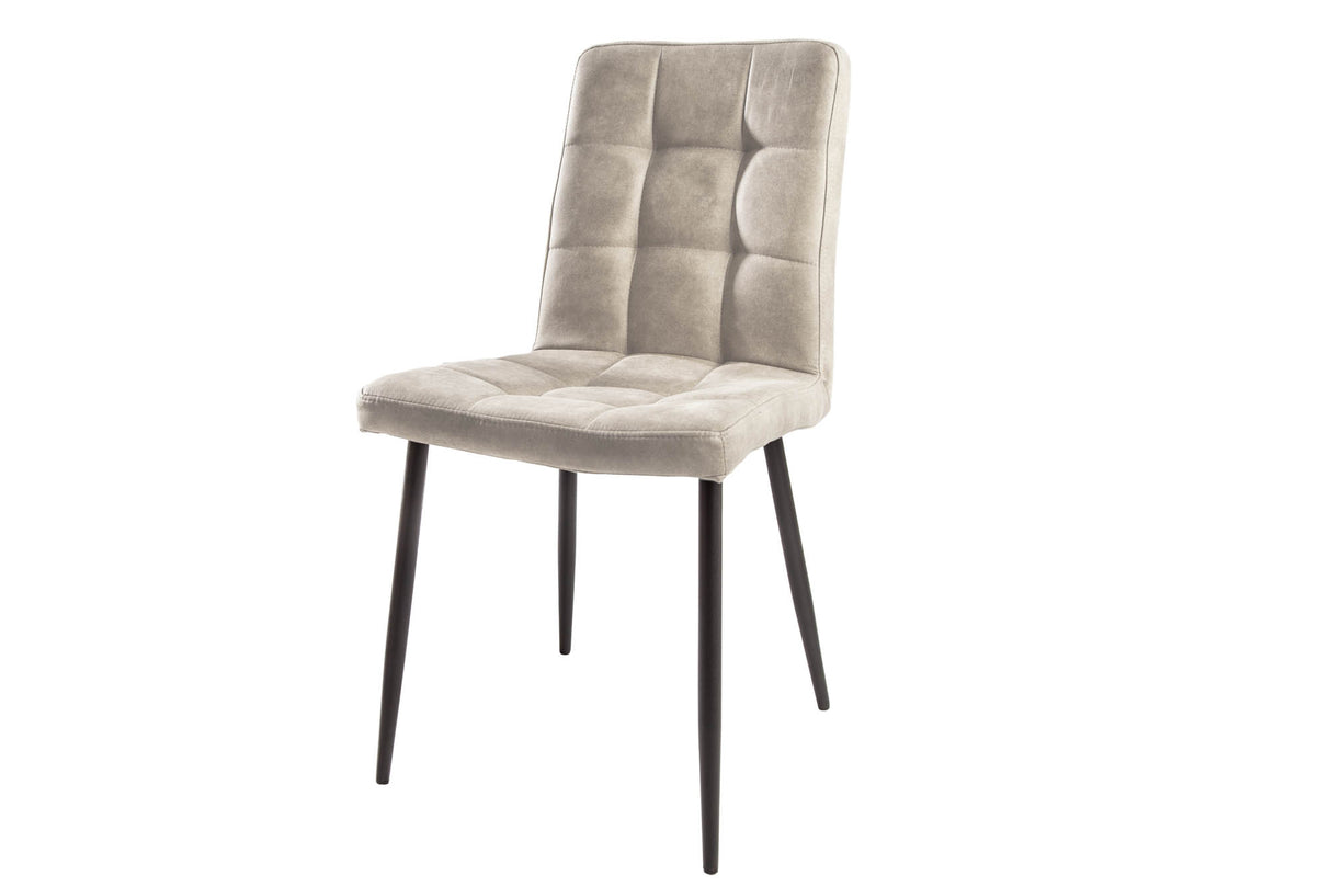 Chair MODENA microfibre light grey