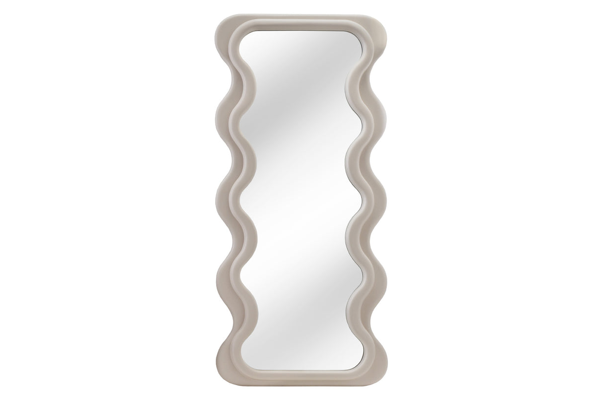 Wall mirror CURVY 160cm greige