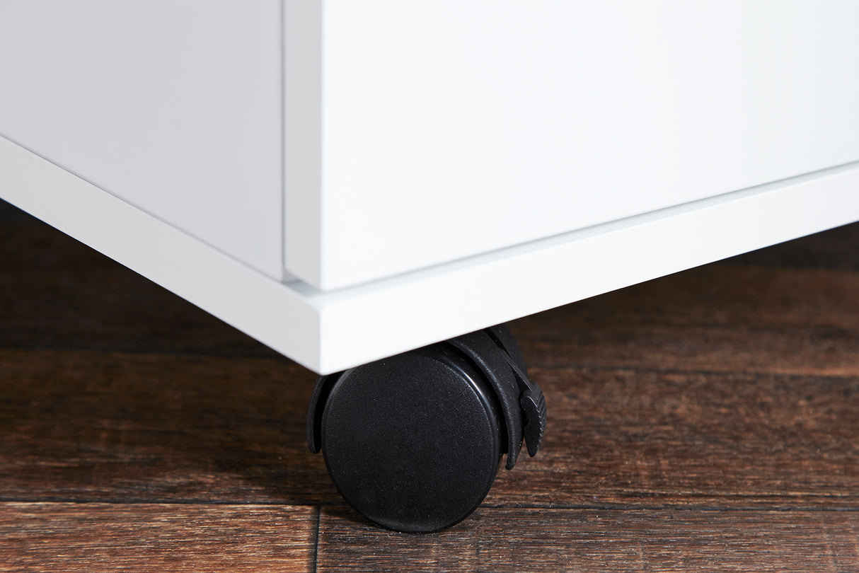 Mobile office pedestal BIG DEAL white