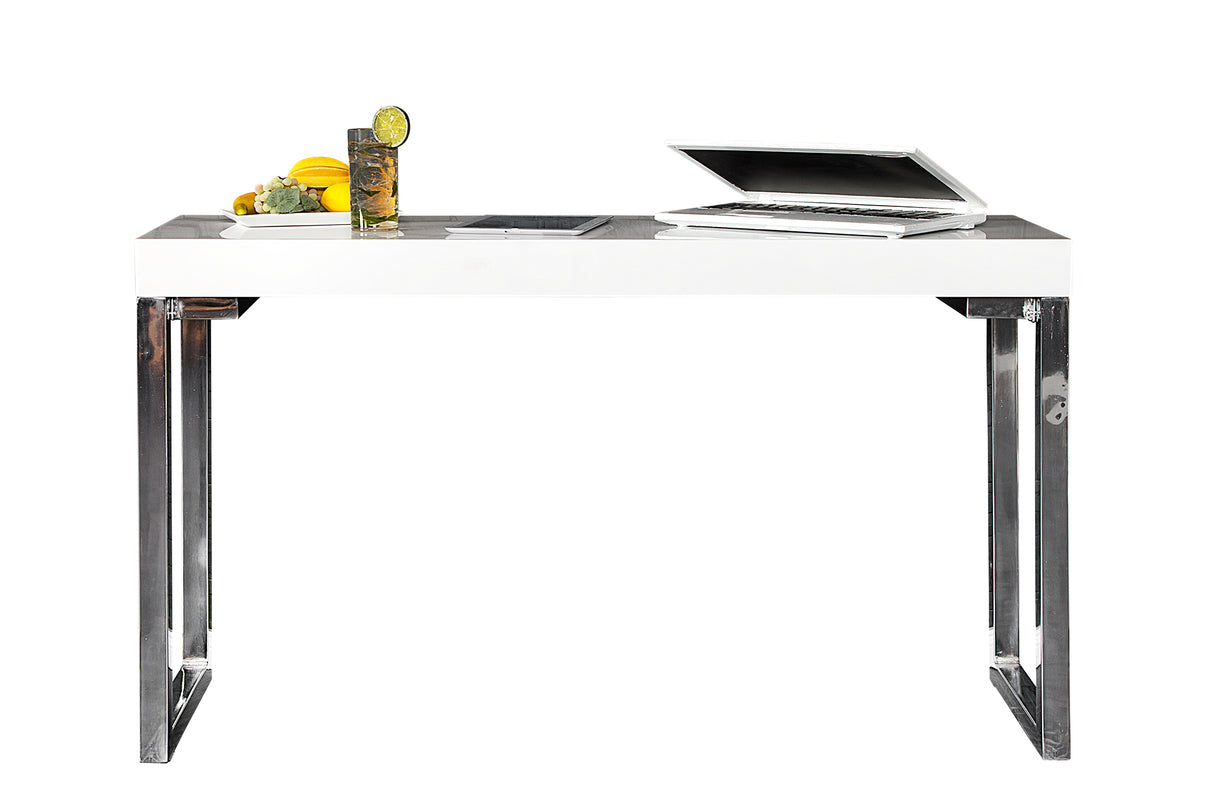 Laptop-Bürotisch WHITE DESK 120x40cm weiß