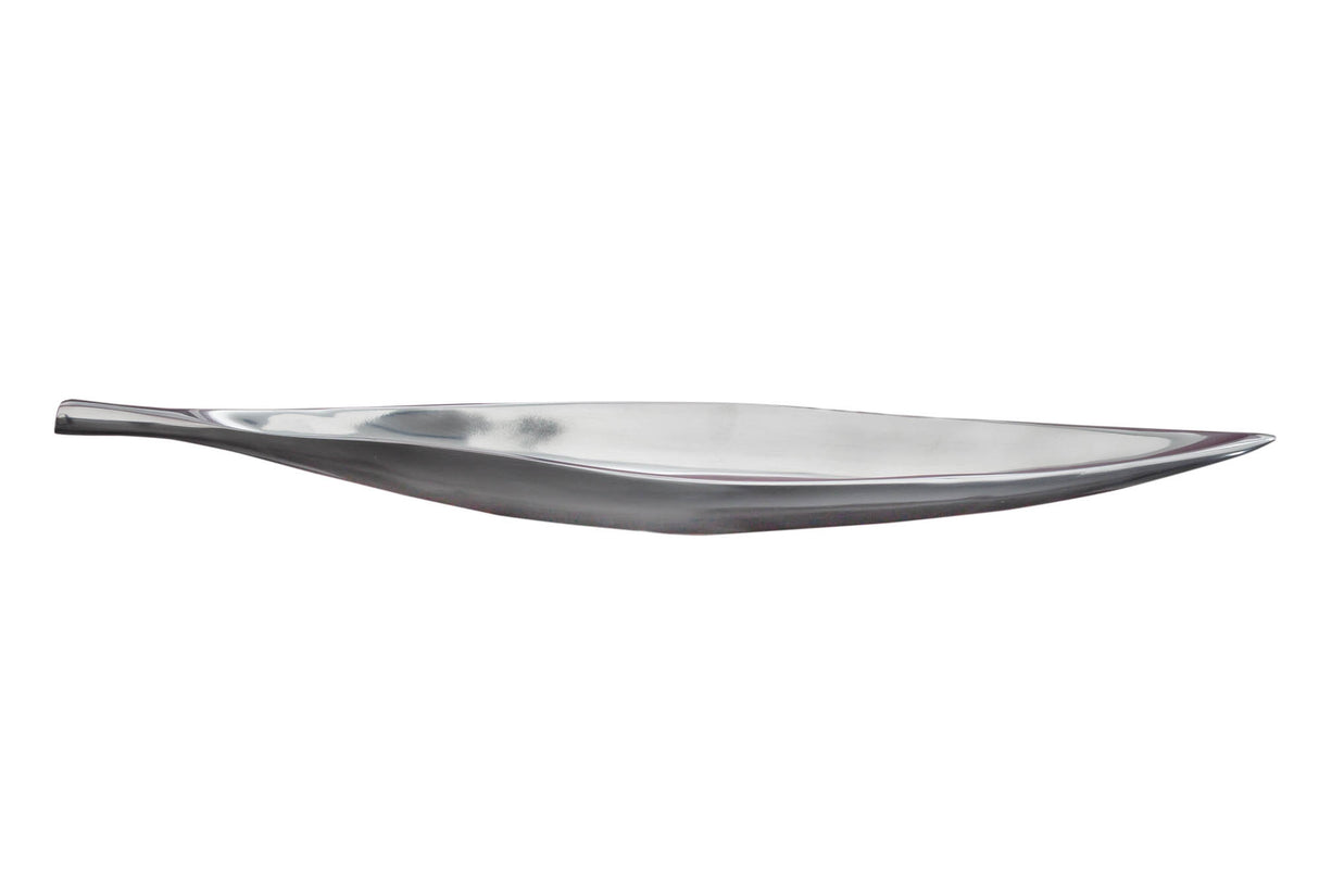Schale SILVER LEAF 60x15cm silber