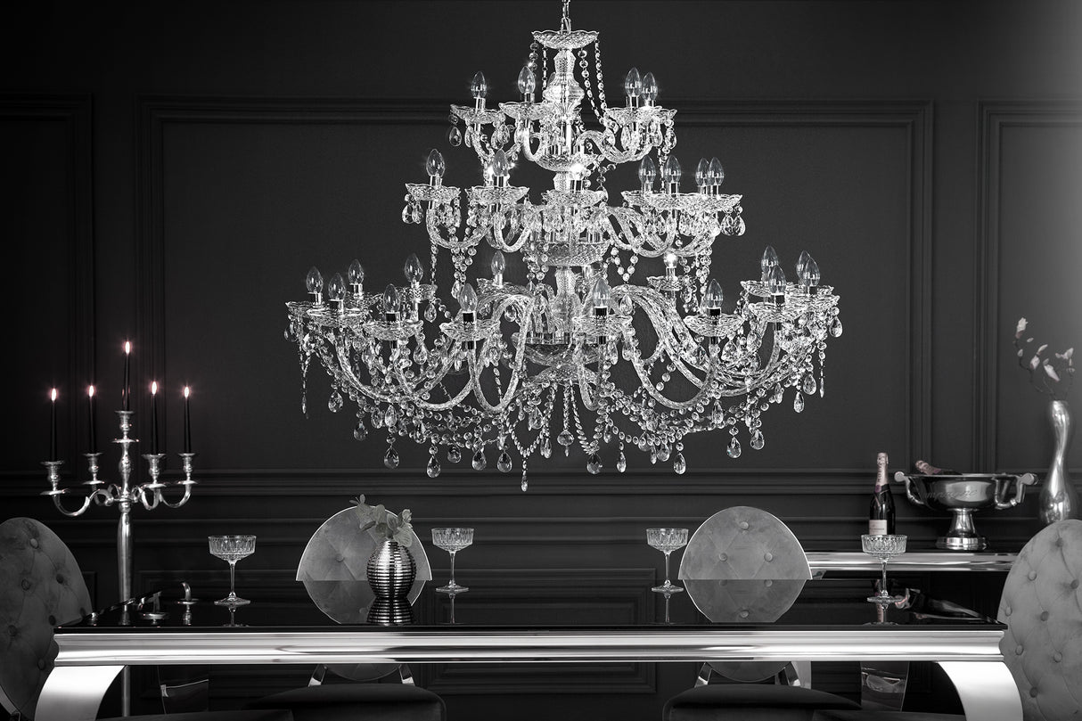 Kronleuchter DIAMONDS 30-armig klar