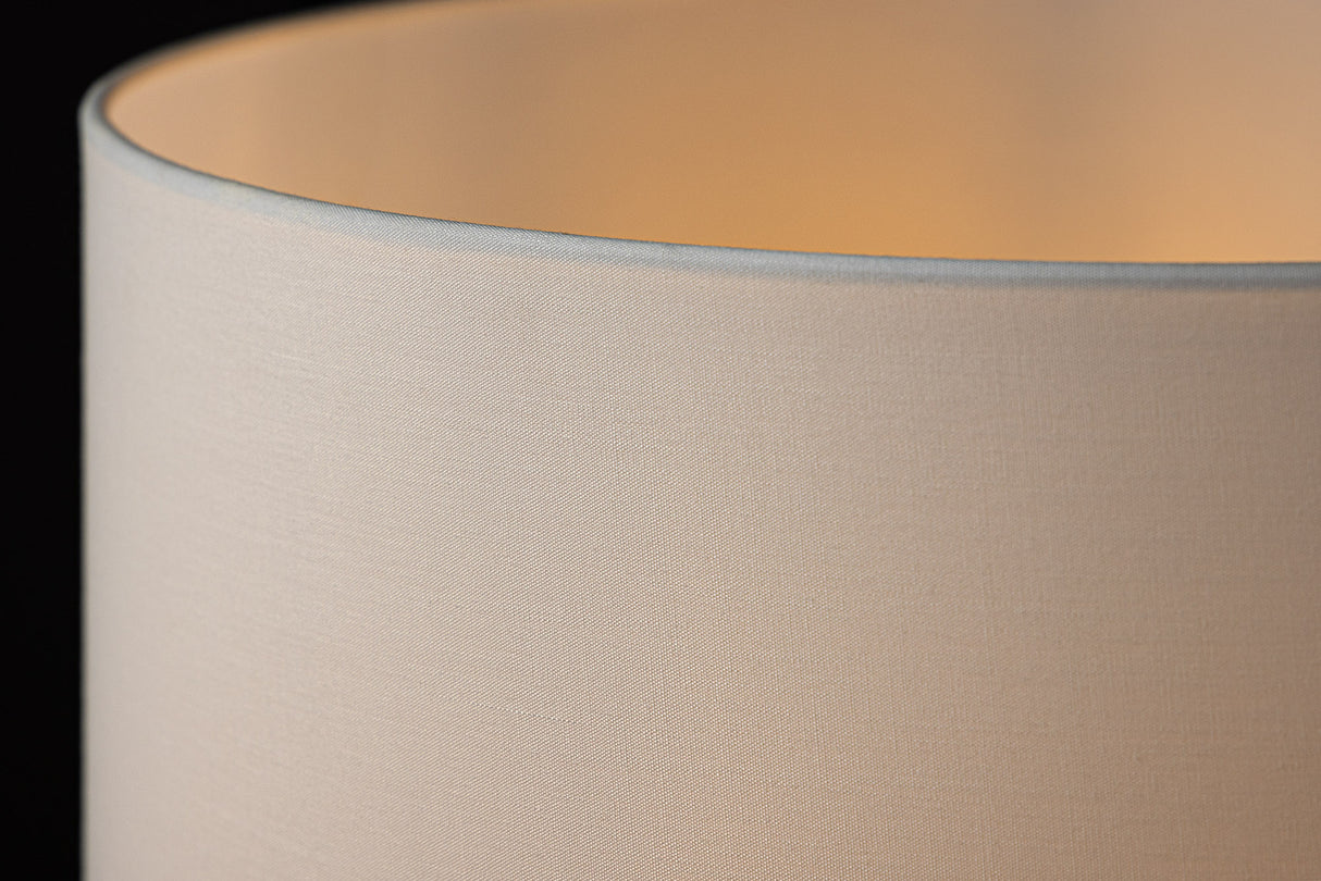 Tischleuchte CLASSIC 40cm weißer Lampenschirm Recyclingglas