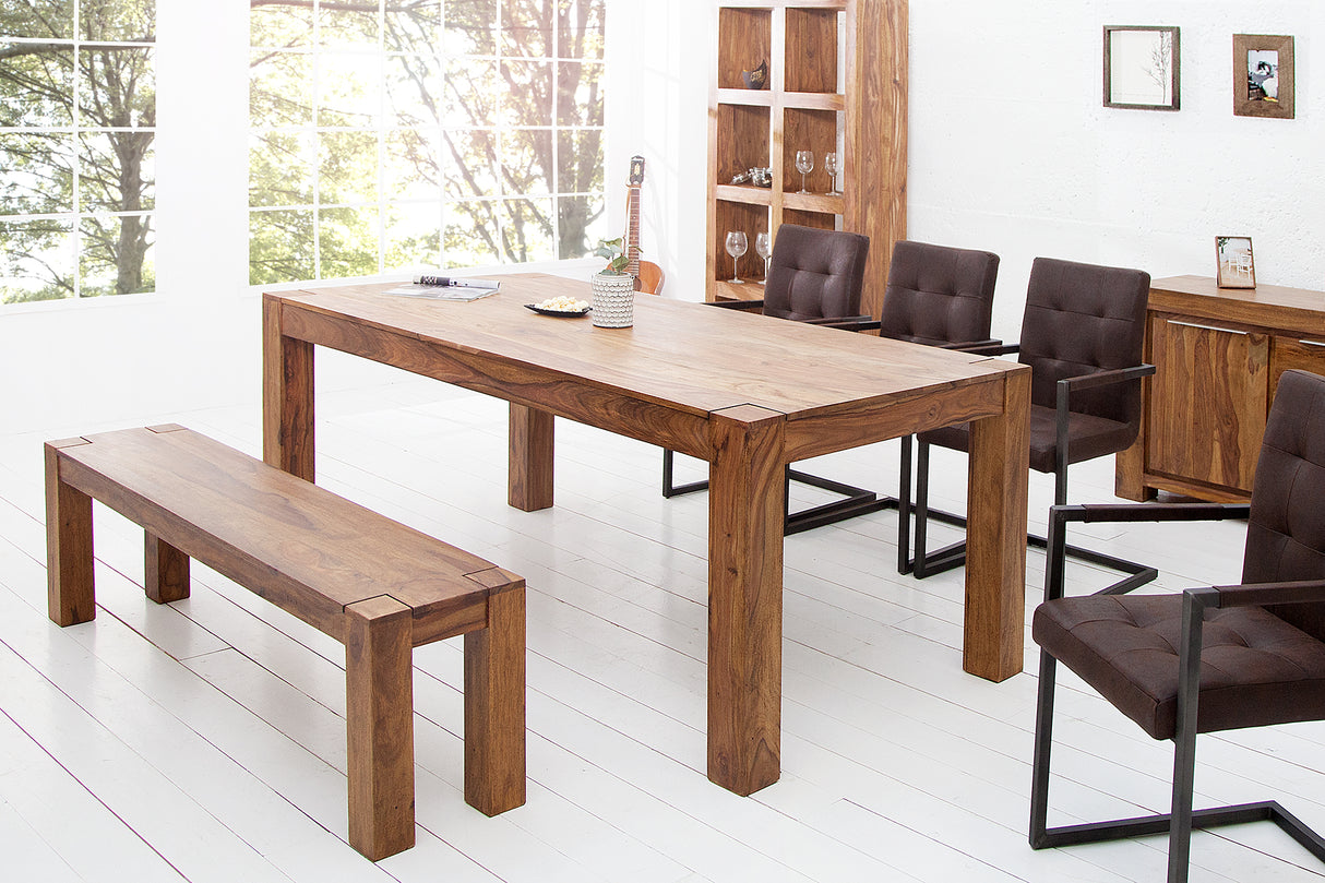 Esstisch MAKASSAR 200cm Sheesham-Holz