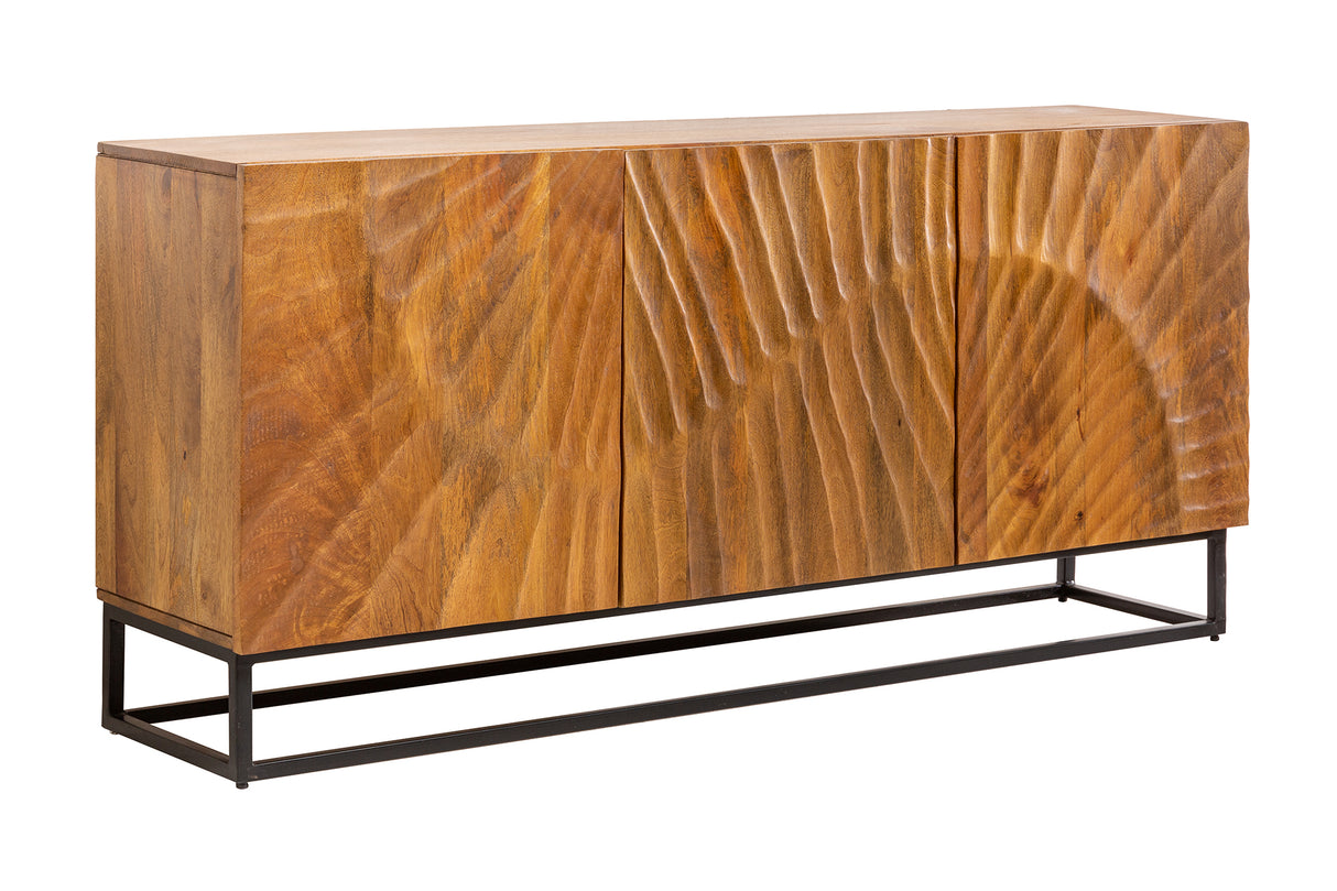 Sideboard SCORPION 140cm 3D mangobraun