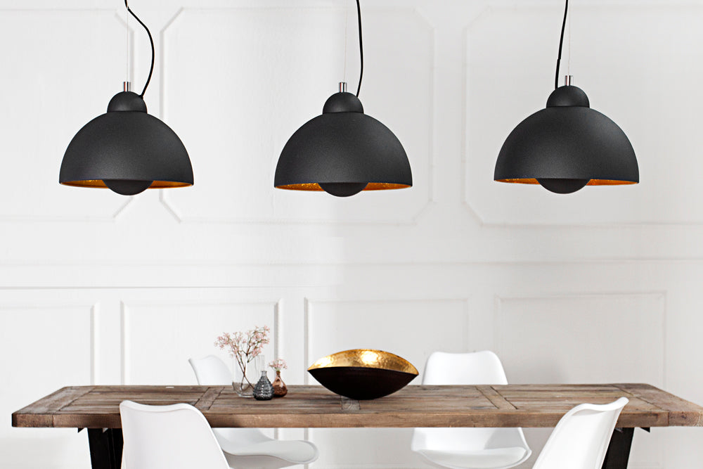 Pendant lamp STUDIO 3s black gold