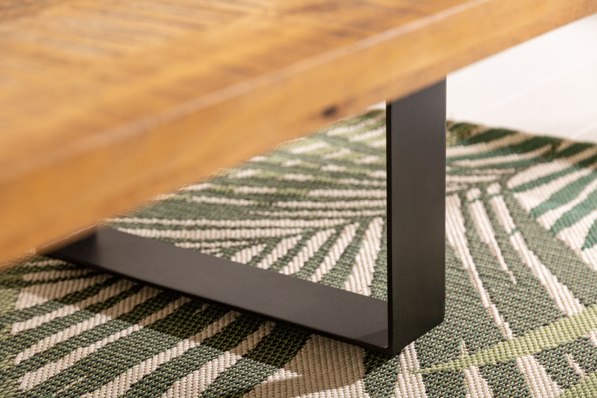 Coffee table IRON CRAFT 100cm mango wood 45mm