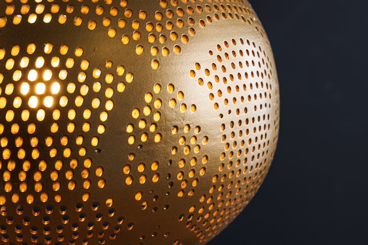 Pendelleuchte ORIENT LIVING 50cm Eisen mit Golddekor