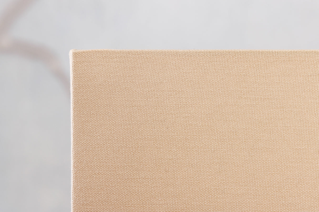 Stehleuchte EUPHORIA 165cm Lampenschirm beige Longanholz natur