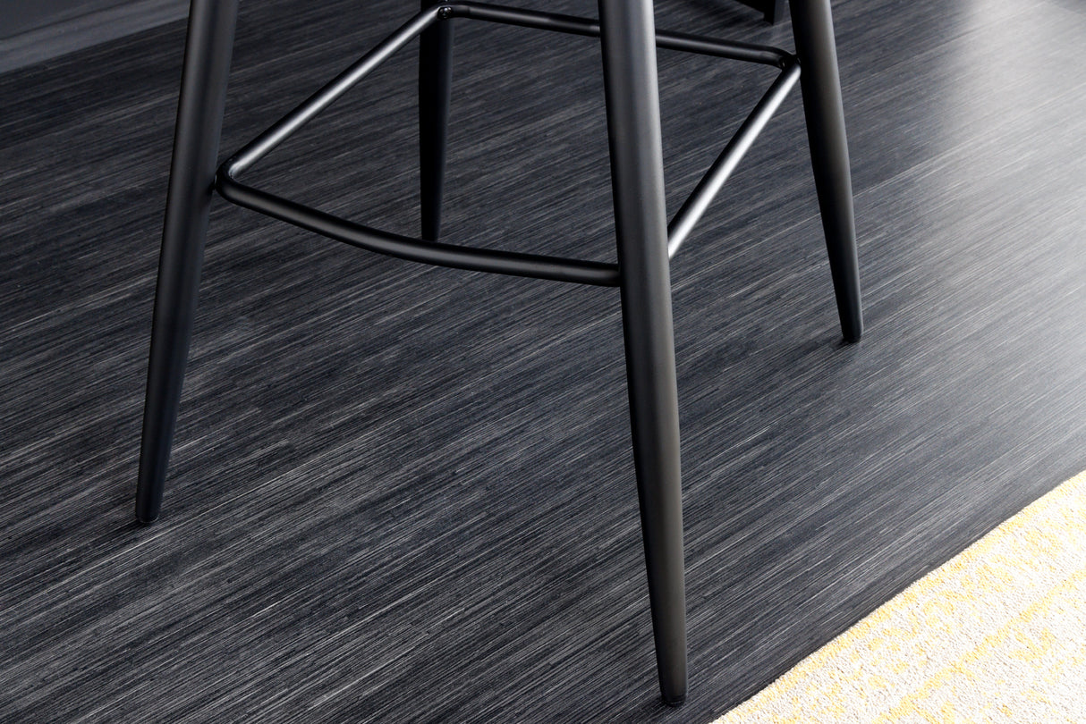 Bar chair EUPHORIA 74cm velvet grey