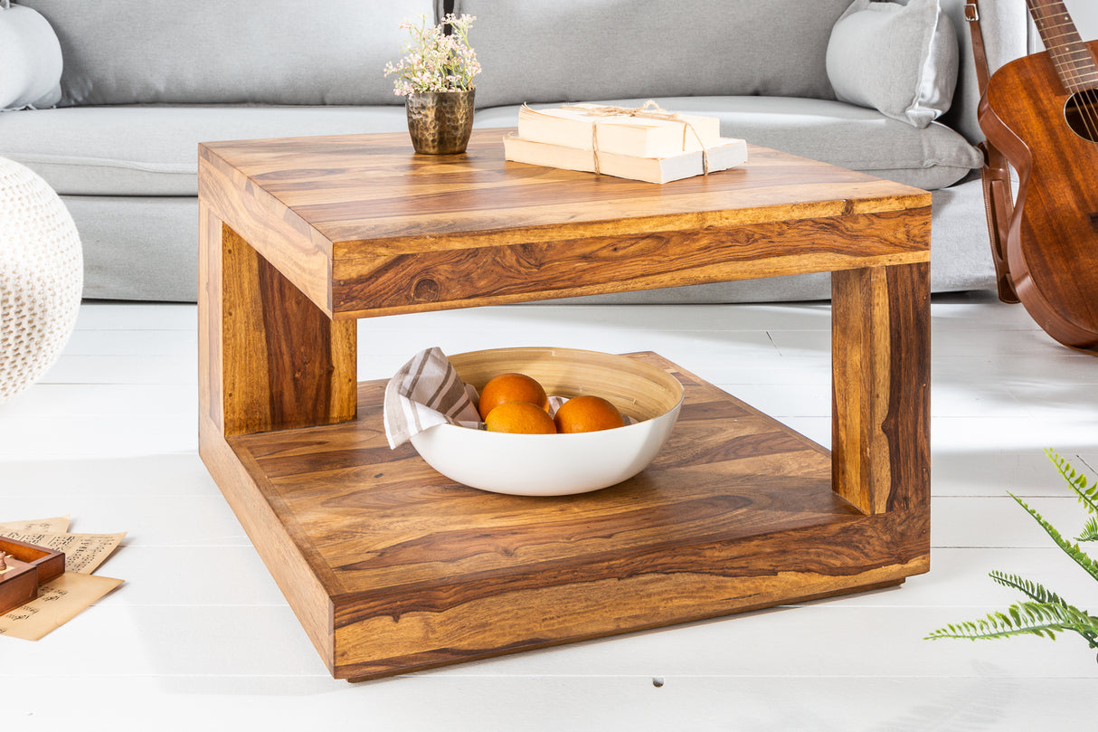 Coffee table GIANT M 60x60cm sheesham