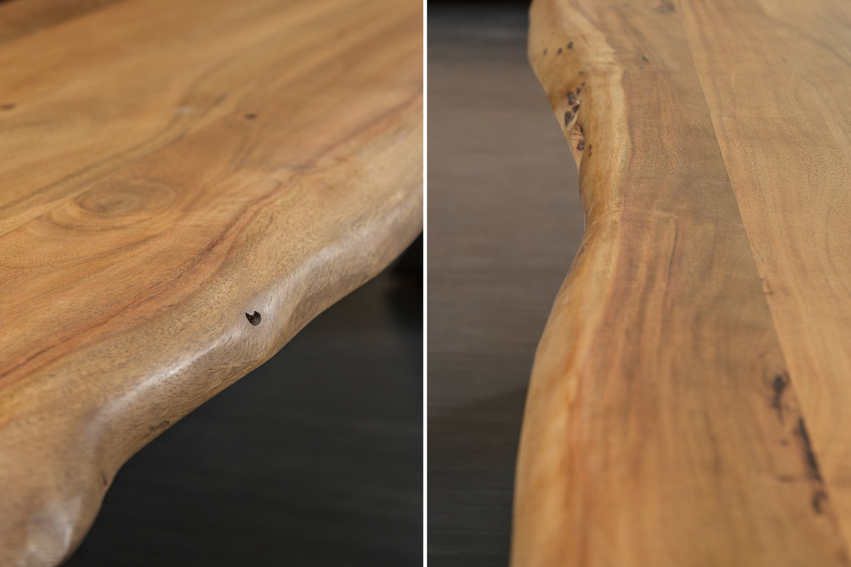 Bench MAMMUT 200cm X-legs 35mm massive acacia wood