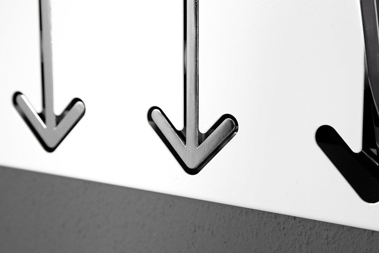 Wall coatrack ARROW 3s white