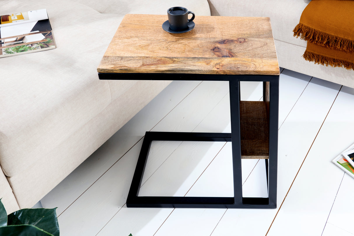 Laptop-Beistelltisch CONCIERGE 60cm Mangoholz
