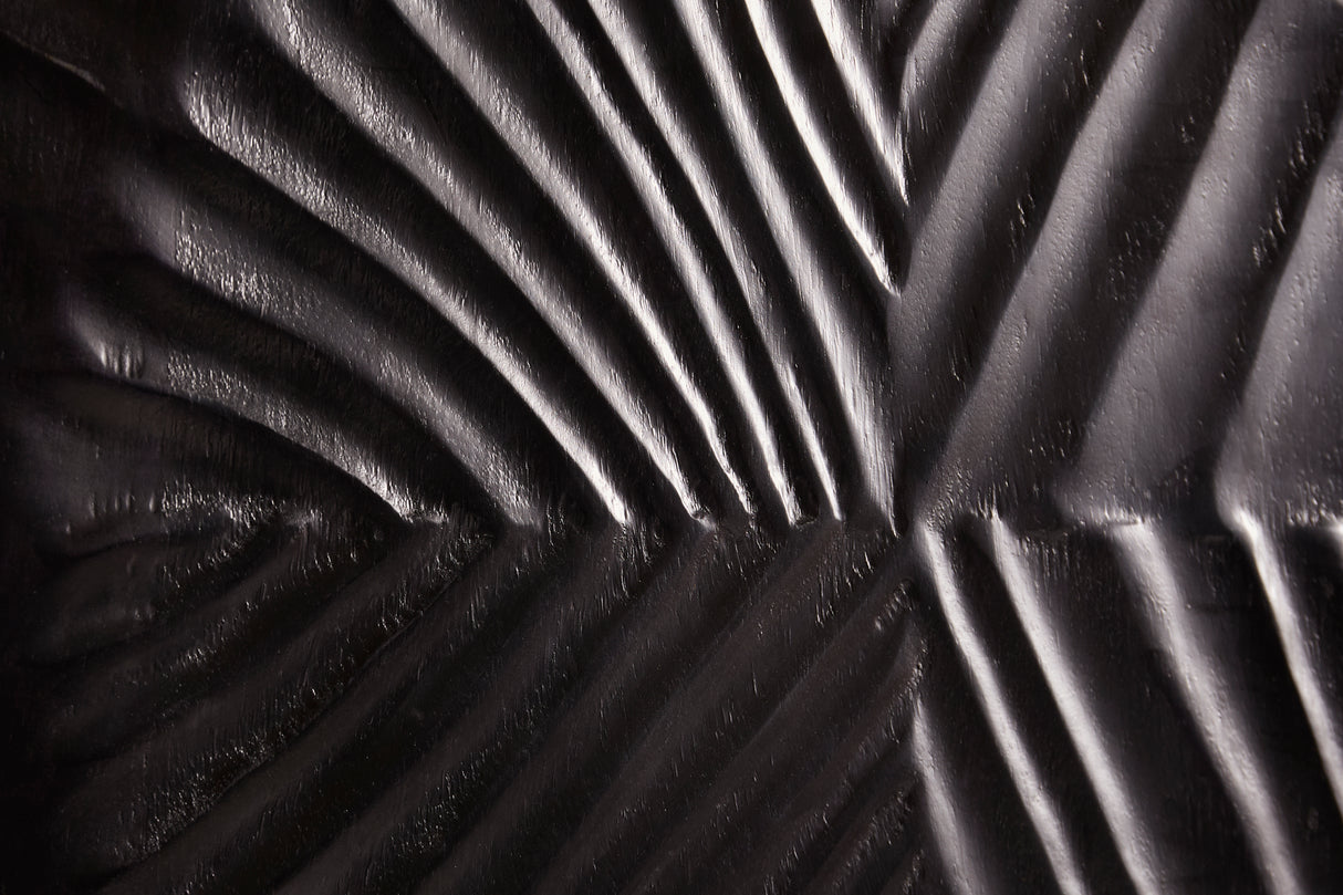 Highboard SCORPION 120cm 3D mango schwarz