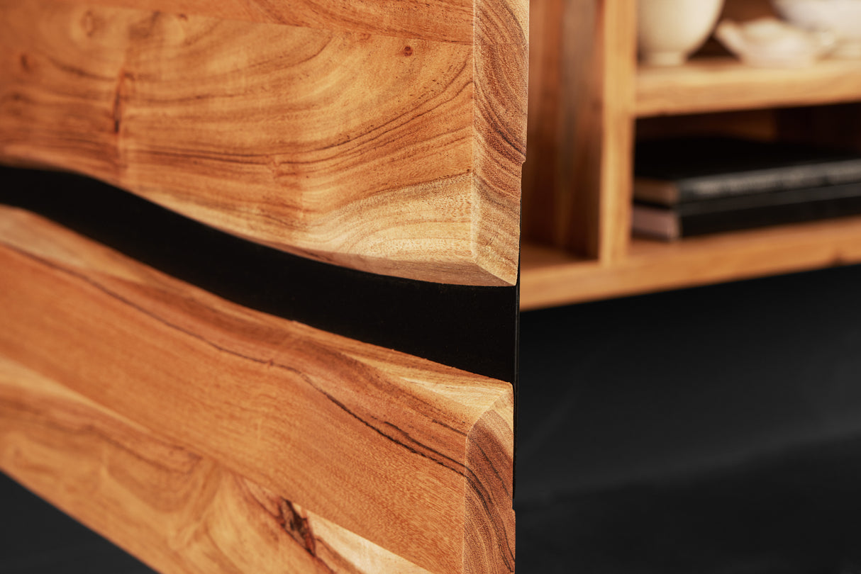 TV-Board AMAZONAS 160cm hängend Akazienholz