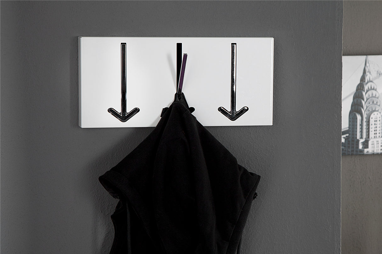 Wall coatrack ARROW 3s white