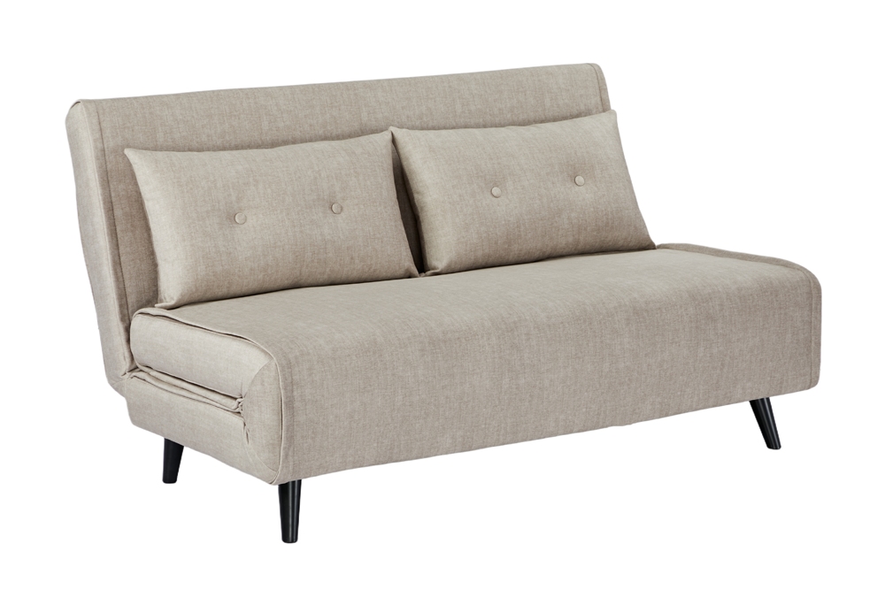 Sleeping chair SMART MULTIFUNCTION 140cm velvet champagne