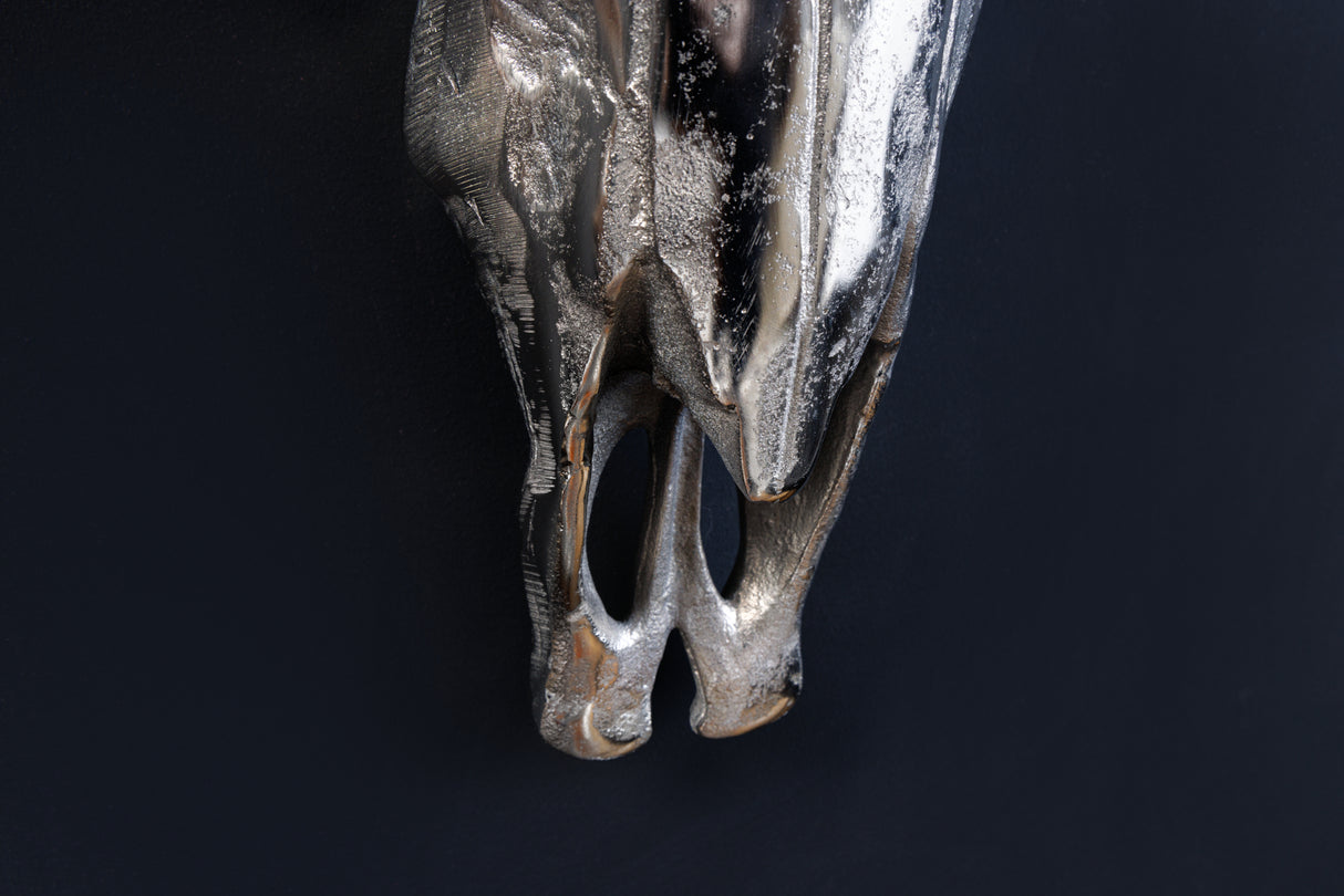 Wall Decoration skull MATADOR silver