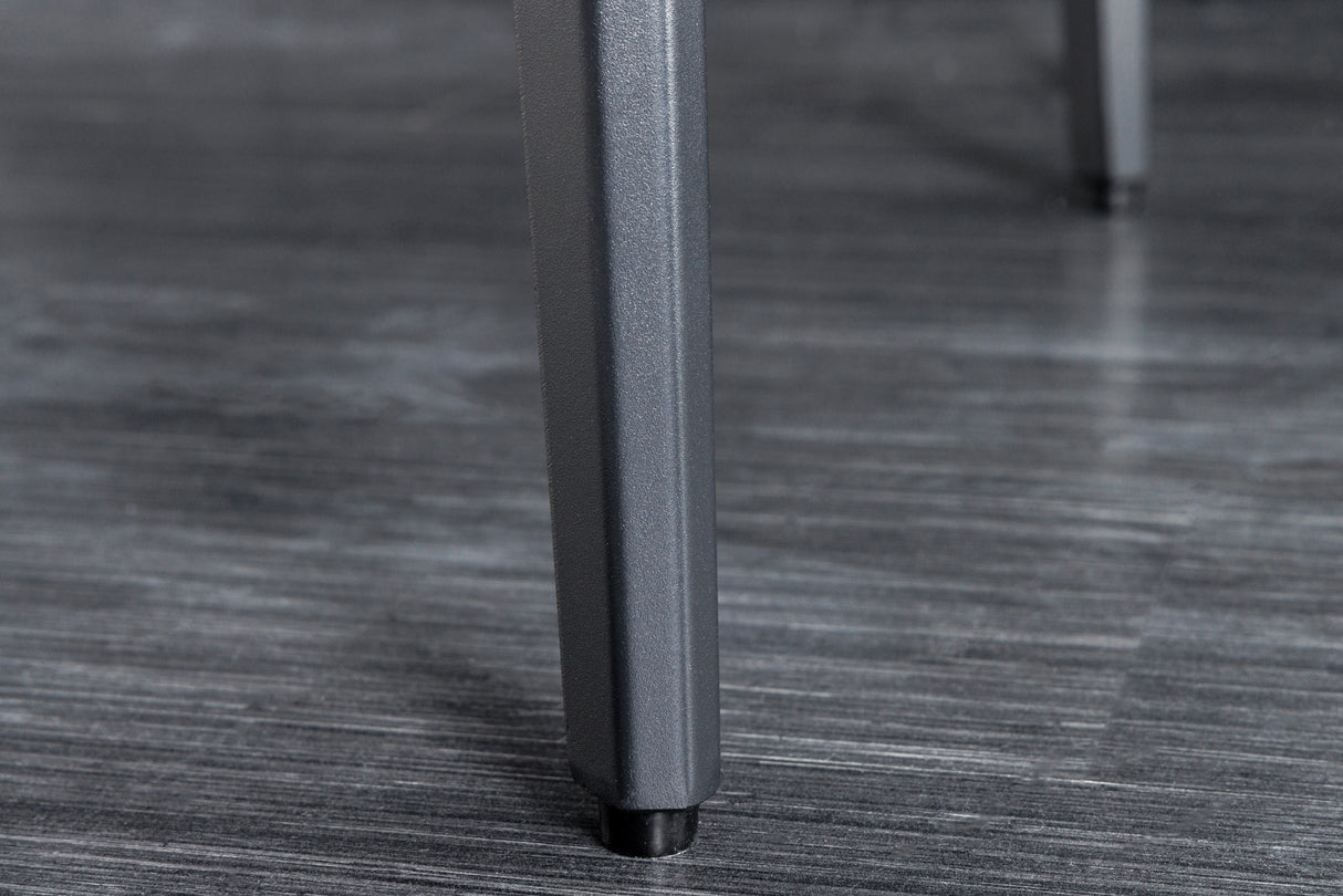 Dining table MILANO 180cm ceramic white marble