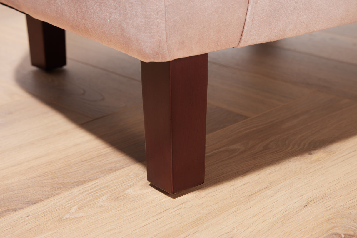 Sessel HEMINGWAY Samt champagner greige