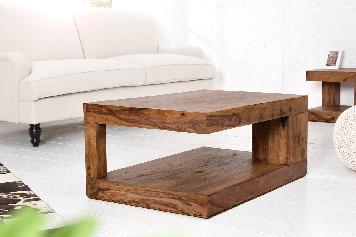 Couchtisch GIANT XL 90x60cm Sheesham