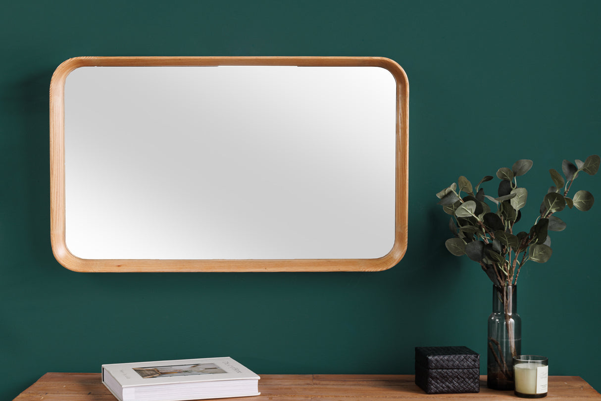 Wandspiegel AMSTERDAM 80cm Eiche natur