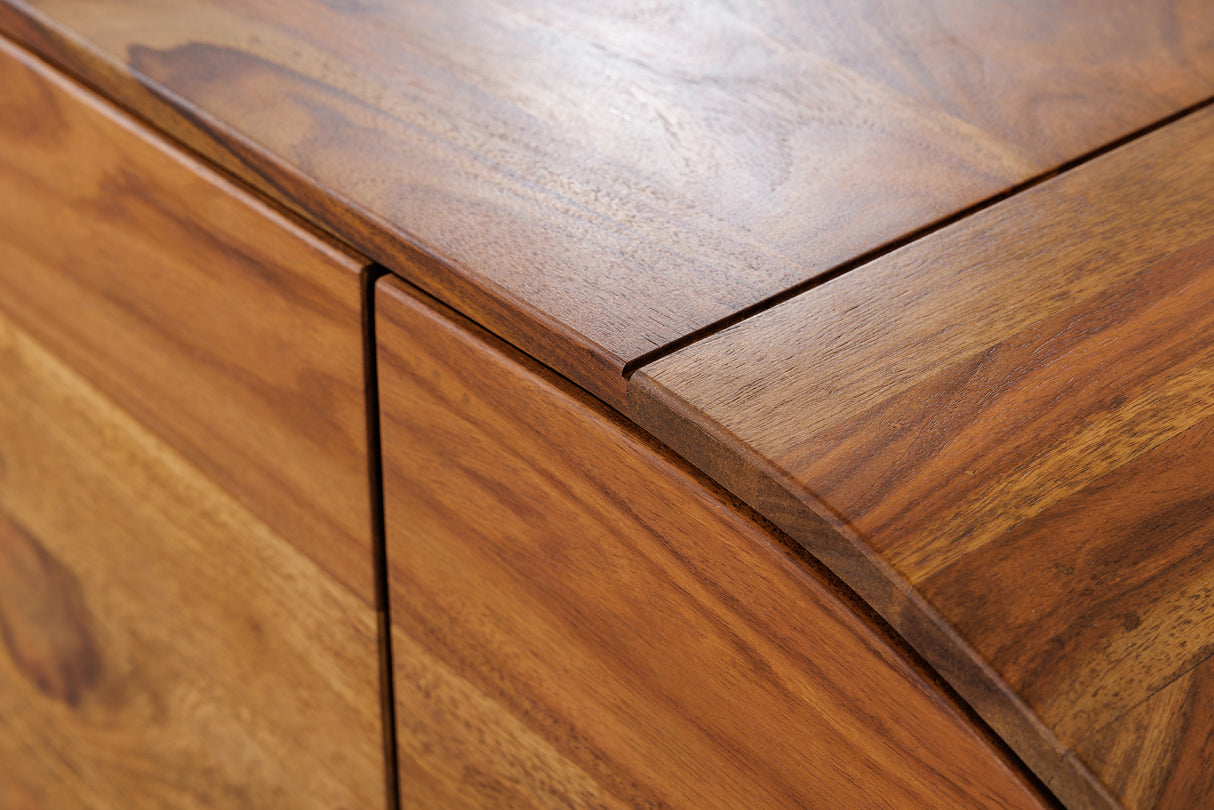 Sideboard ORGANIKO 180cm oval sheesham wood brown