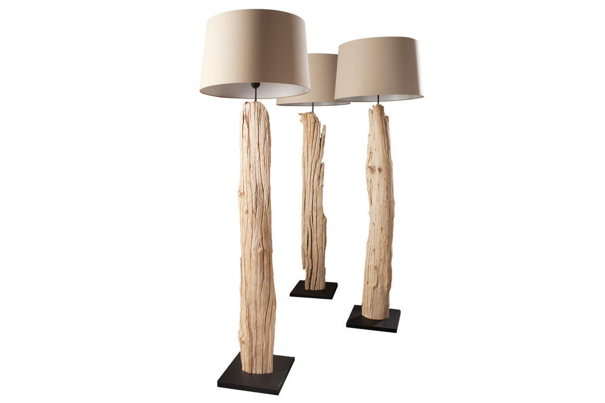 Floor lamp ROUSILIQUE 180cm driftwood beige