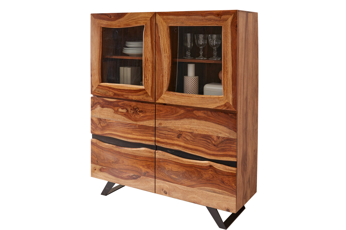 Highboard AMAZONAS 140cm sheesham wood