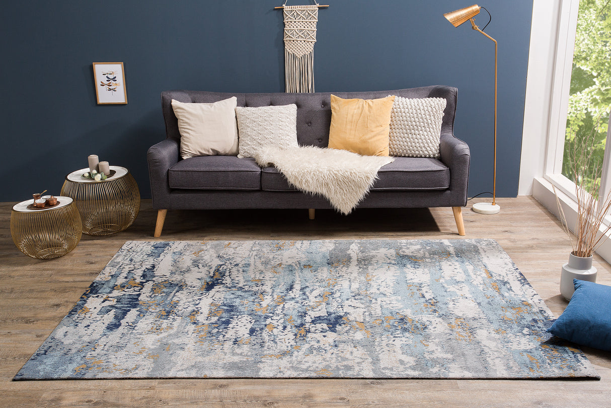 Carpet ABSTRAKT 240x160cm blue