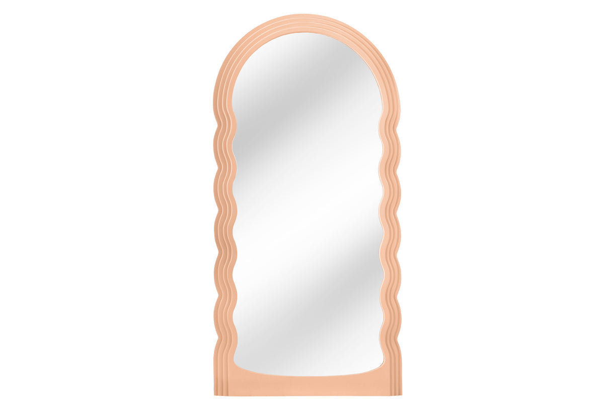 Wandspiegel WAVE 160cm apricot