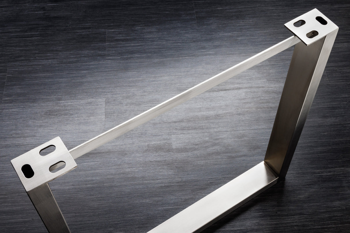 Stand for dining table MAMMUT set of 2 stainless steel