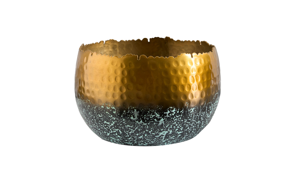 Bowl ORIENT 18cm gold with patina