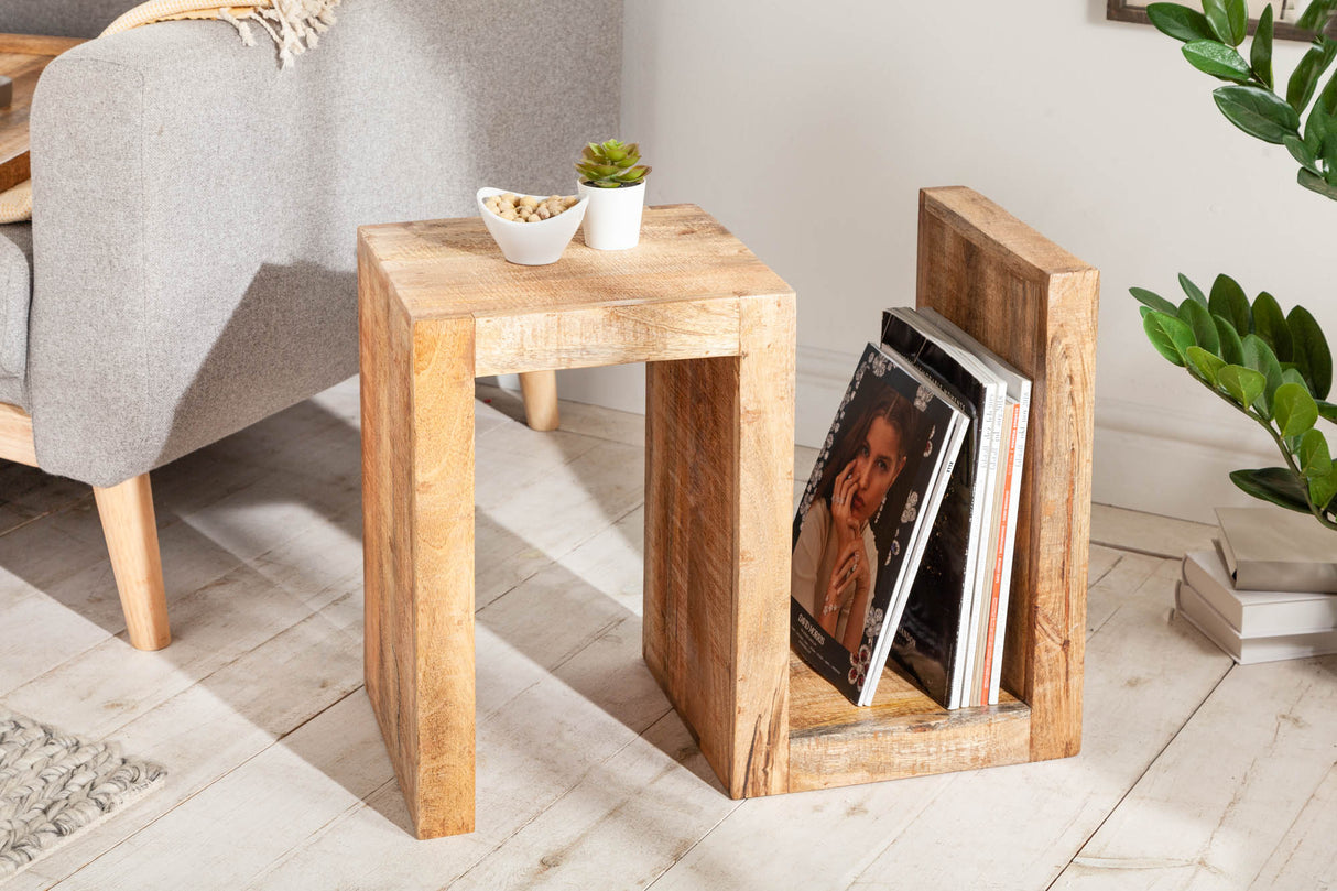 Beistelltisch S 60cm Mangoholz natur