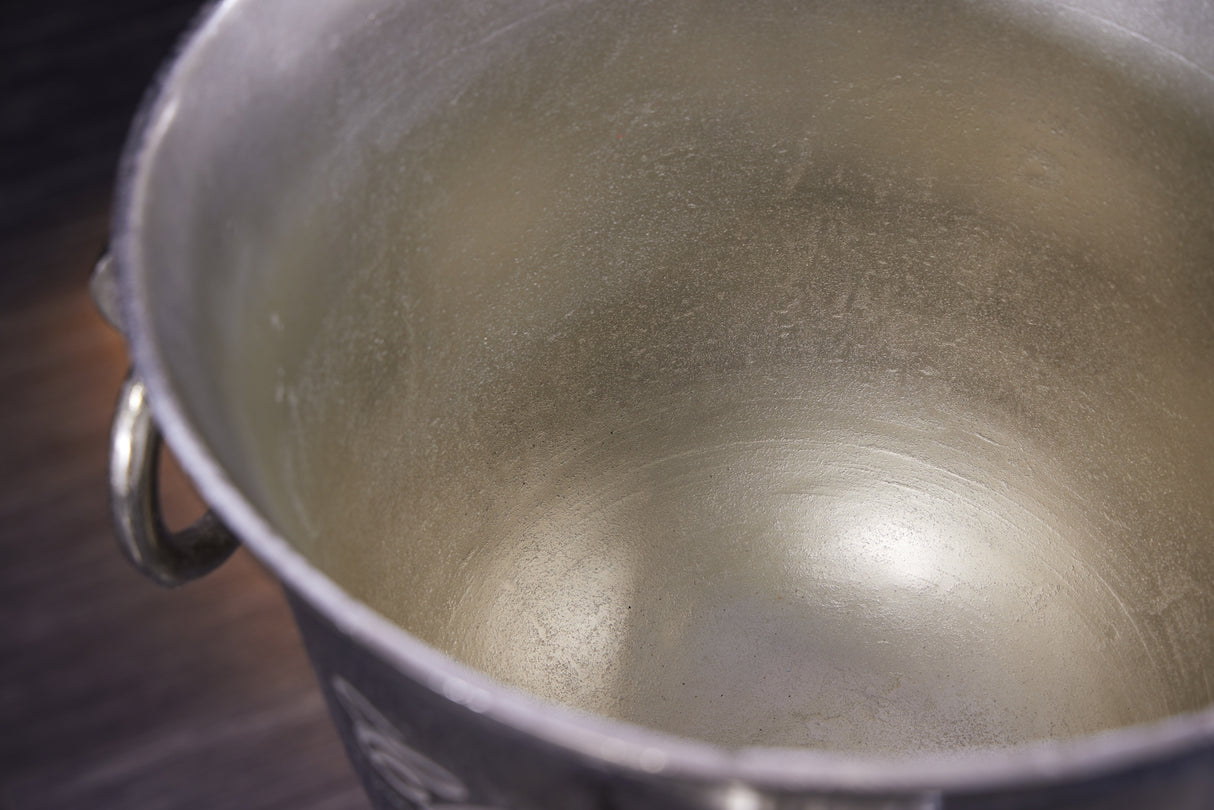 Champagne bucket CHAMPAGNE 80cm antique silver