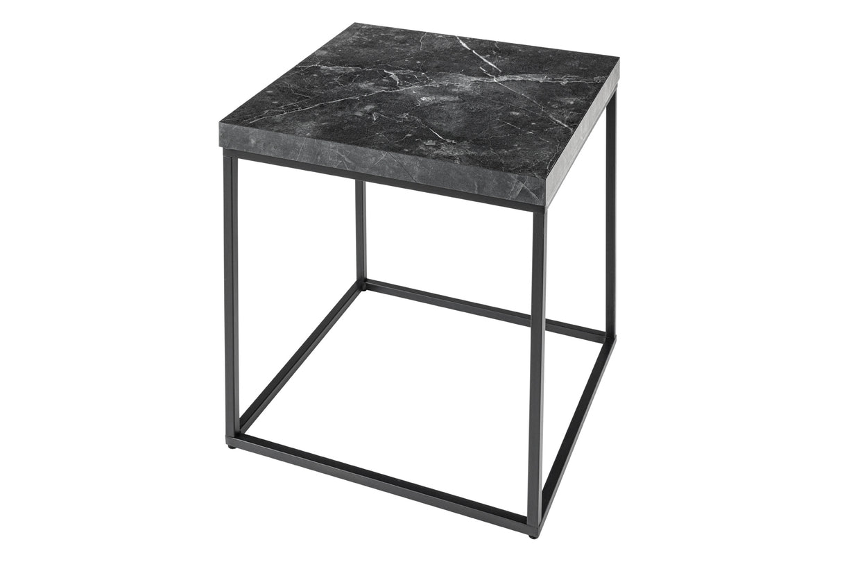 Beistelltisch ARCHITECTURE 45cm anthrazit Marmor