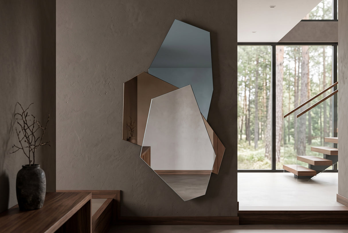 Wandspiegel GEOMETRIC II 125 cm mehrfarbig