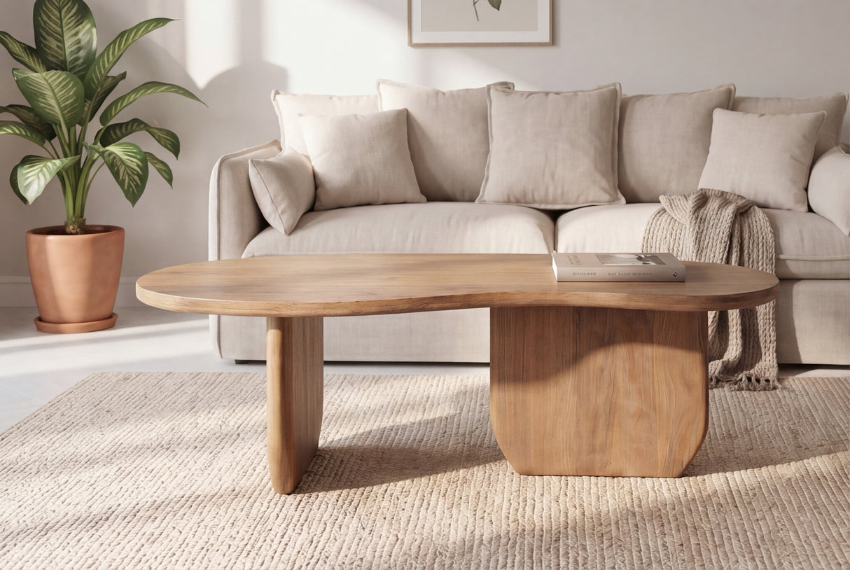 Couchtisch ORGANIC 120cm Mangoholz natur