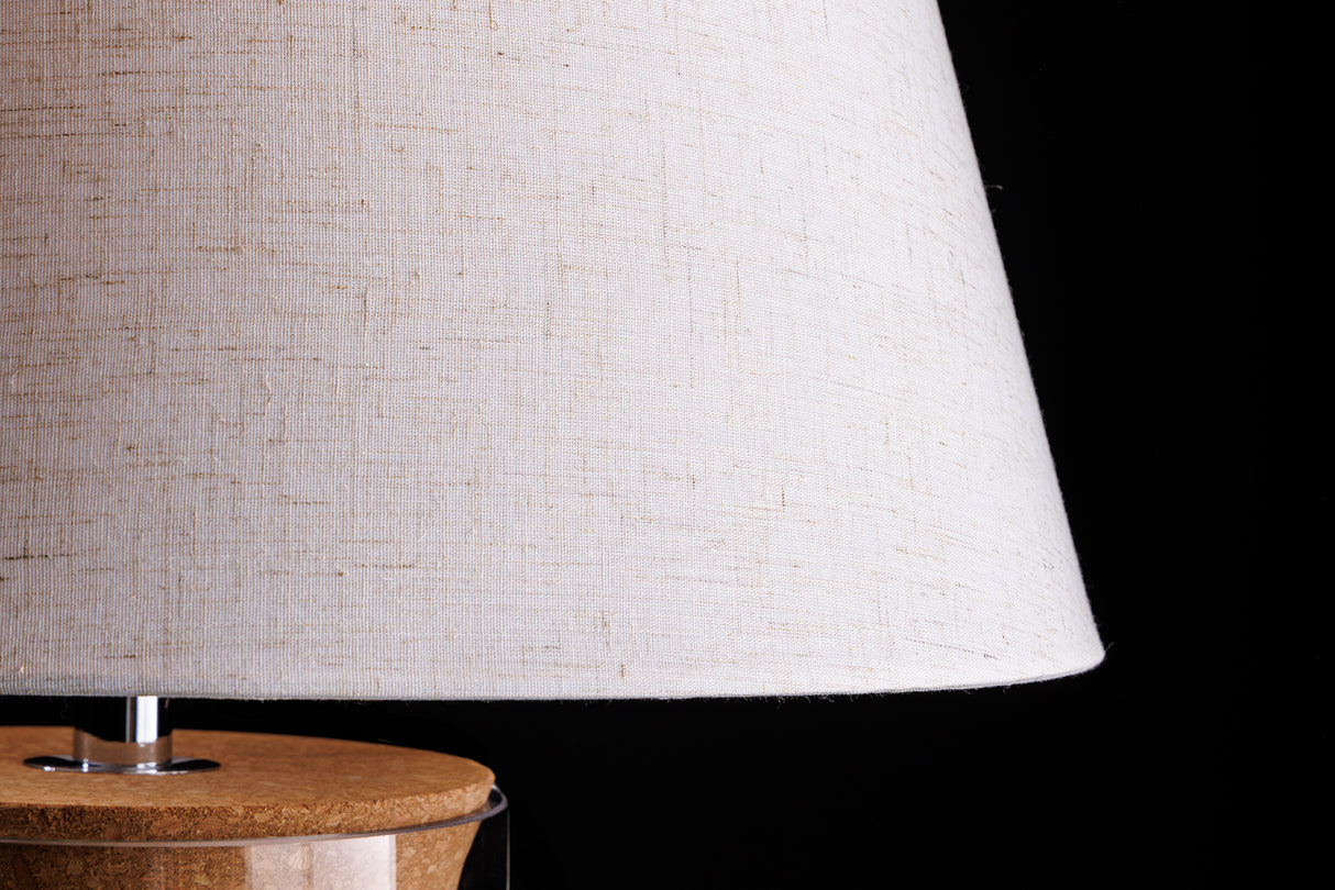 Table lamp CLASSICO 80cm glass fillable