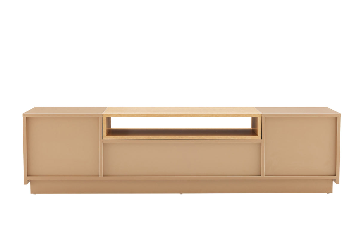 TV-Platte LOFT 160 cm naturgrau