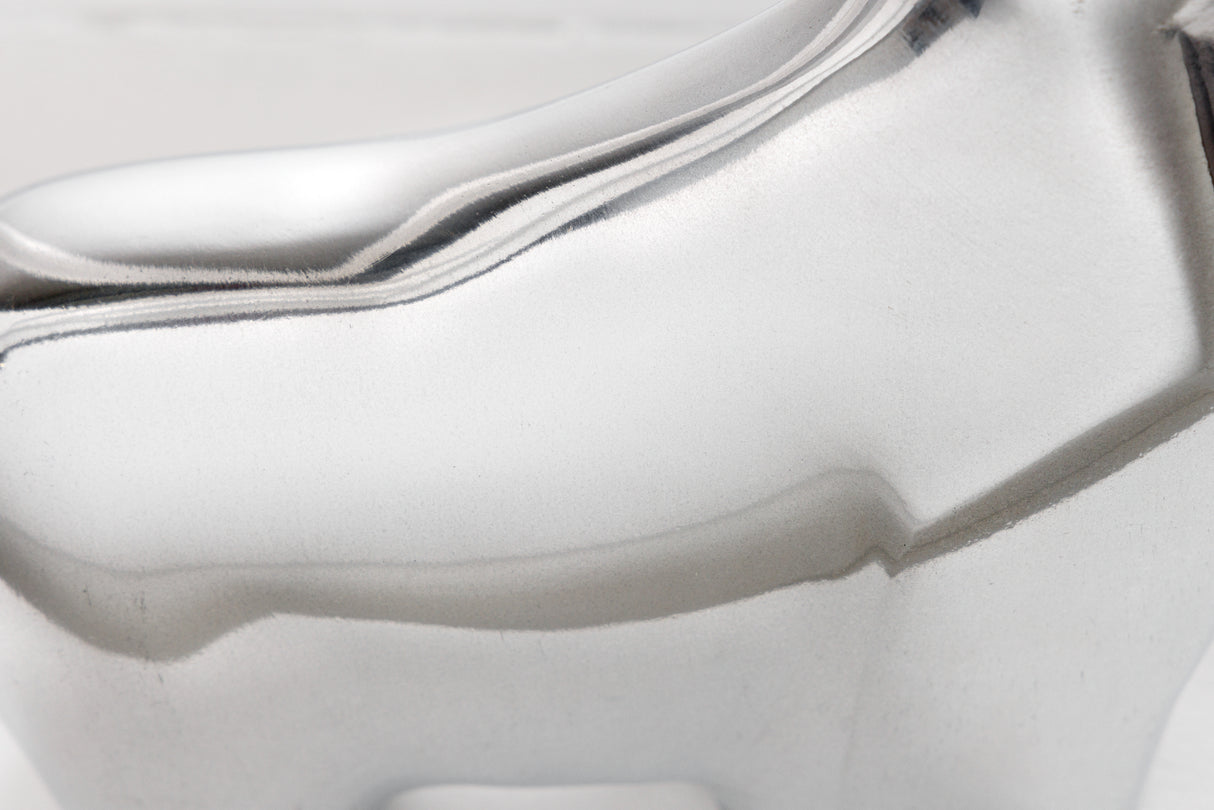 Paperweight BIG BULL aluminium silver