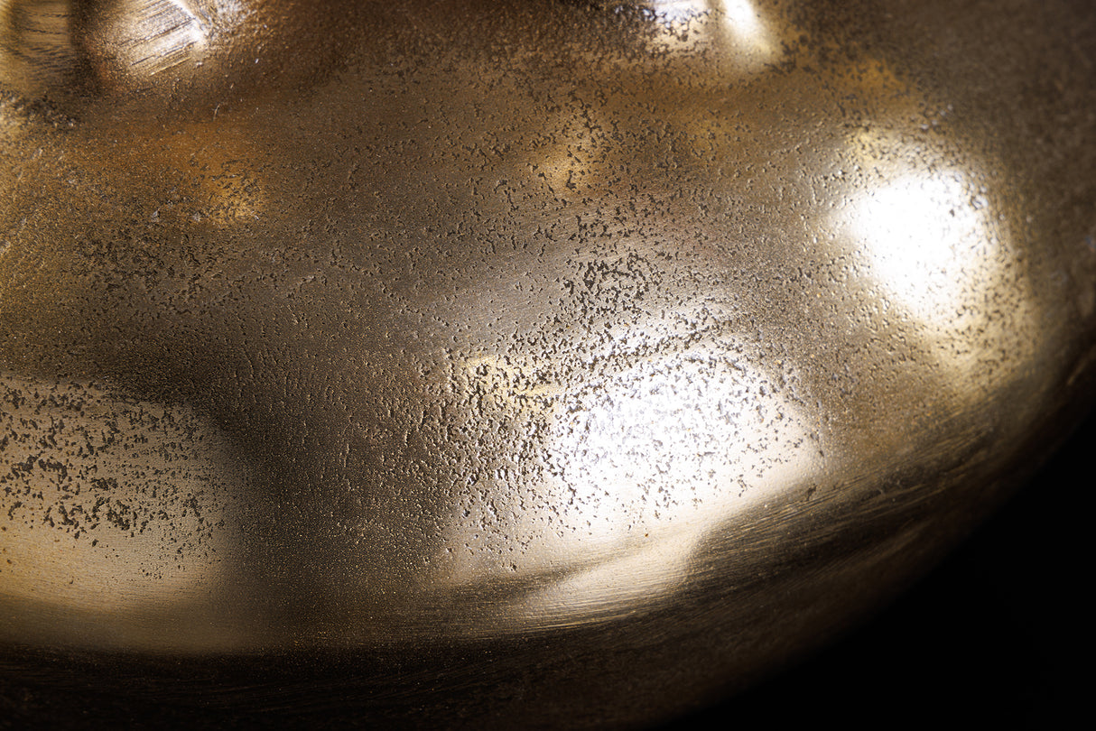 Vase KIYA 30cm gold 7 mit Blumenöffnungen