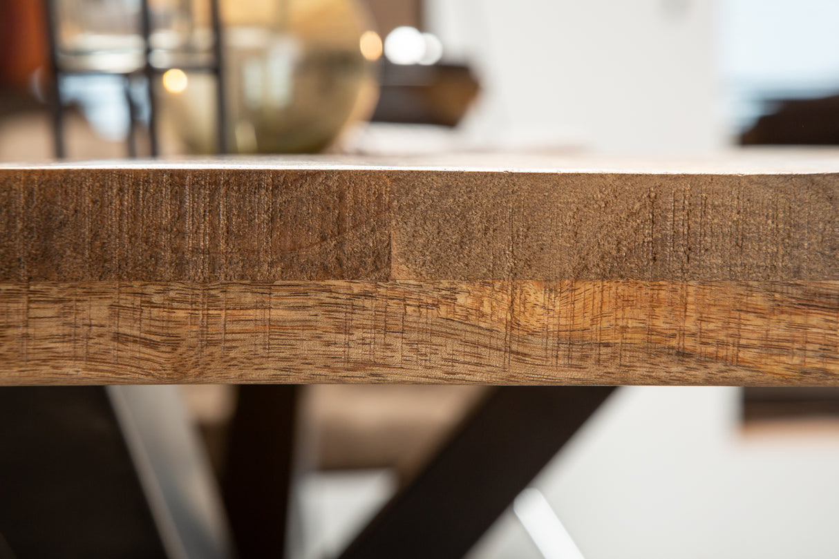 Dining table GALAXIE 200cm mango wood natural